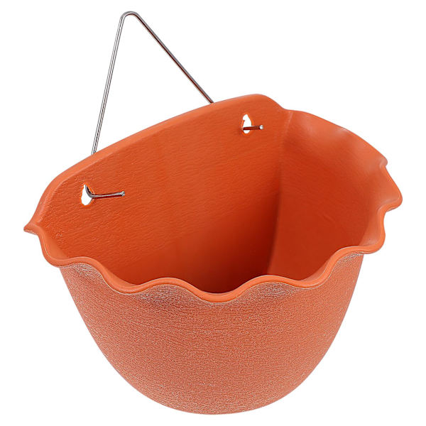 1 kpl Mehikasvien Ruukku Yksinkertainen Luova Puutarhanhoidon Ruukku Seinälle Ripustettava Kukkaruukku Punainen 24X17CM Red 24X17CM