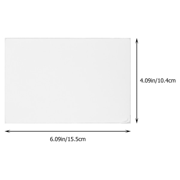 500 arkkia thermal Toimitusosoitetarra Thermal Toimitustarra valkoinen15,5x10,4x0,03cm White 15.5x10.4x0.03CM