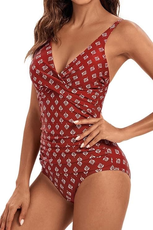 Monokini för kvinnor, magkontroll, bantande baddräkt, plus size, magkontroll