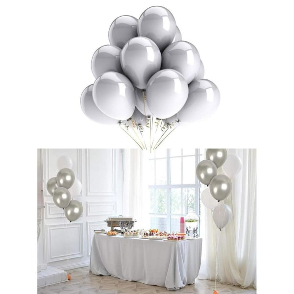 Farverig ballon, flerfarvede latexballoner latex til temafester til bryllupskostumefester