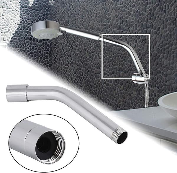 Shower Head Extension Arm, Shower Arm Extension, Shower Head Extension Lower