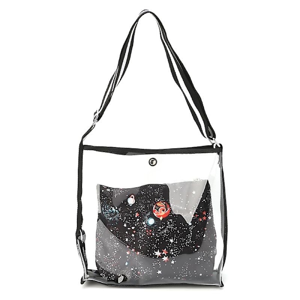 Damernas Sommar Transparent Crossbody Casual Shopping Tote Axelväska StrandväskaStar