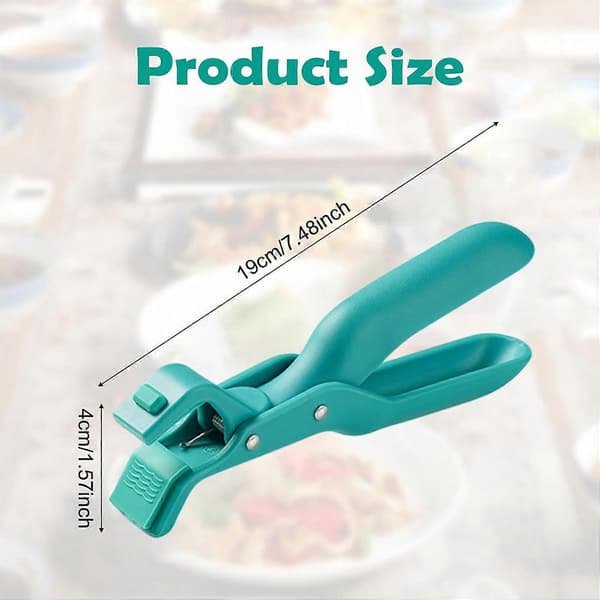 Hot Plate Gripper with Heat-Resistant Secure Grip, Non-Slip Dish Clamp for Kitchen Cooking and Serving
