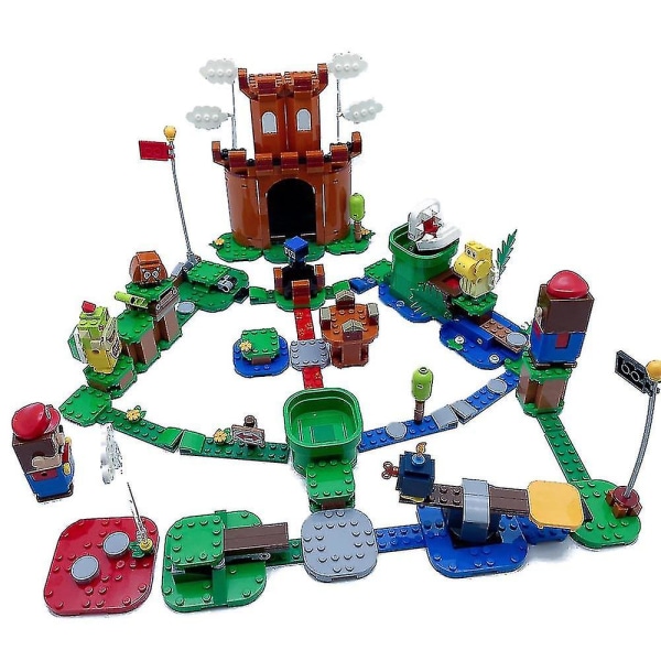 Adventure spøgelseshus model byggeklodser byggeklodser børnelegetøjC sæt (745 stk)