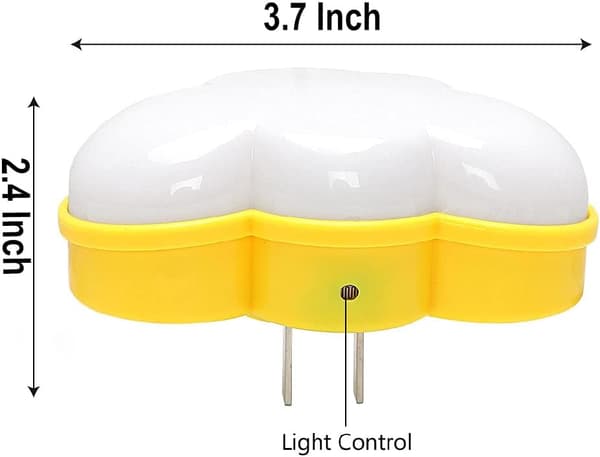 Sensor LED natlampe, natlys til børn og voksne, sød