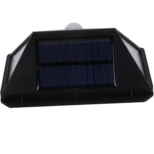 Solcellevegglamper med bevegelsessensor COB Utendørs Vanntett Vegglampe 100LED