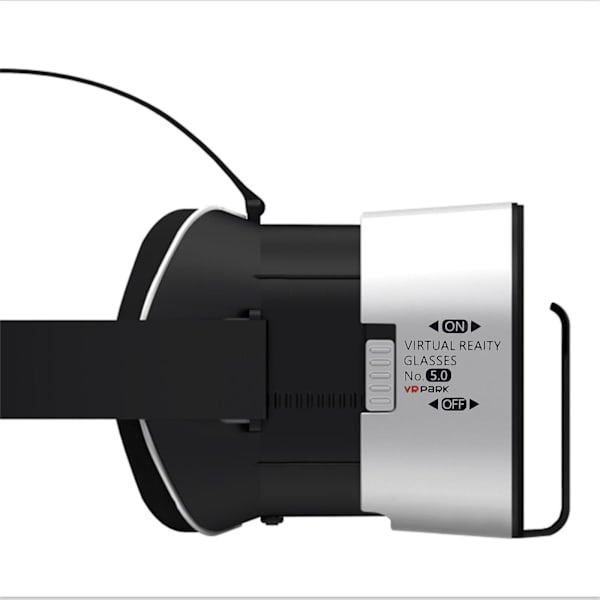 VR 3D Virtual Reality Briller til Mobiltelefoner med Briller Velegnet til Film med Fjernbetjening