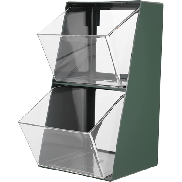 Teposeholder Teposeholder Teposeholder Kaffepose Oppbevaringsbeholder Drikk Pods Sukkerpakker Tepose Hylle For Skap Benkeplate (1 stk)