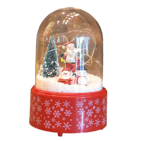 Julgranspynt med LED-lampor och musik - 8 melodier, perfekt present till flickor