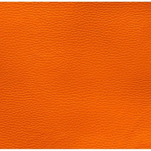 Kunstskinnstoff - 1 Meter - Polyester - Vanntett - Søm og Polstring - Lys Oransje 140cm