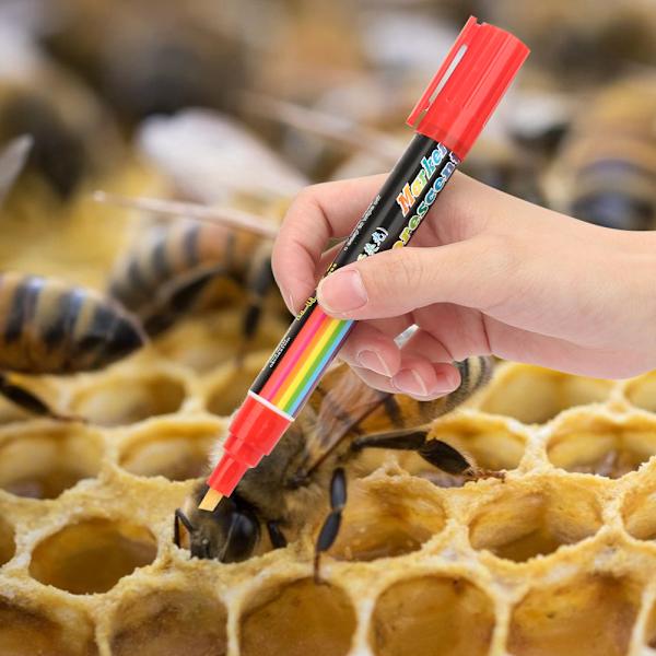 Beehive Queen Marking Pen High Quality 8 Colors Red