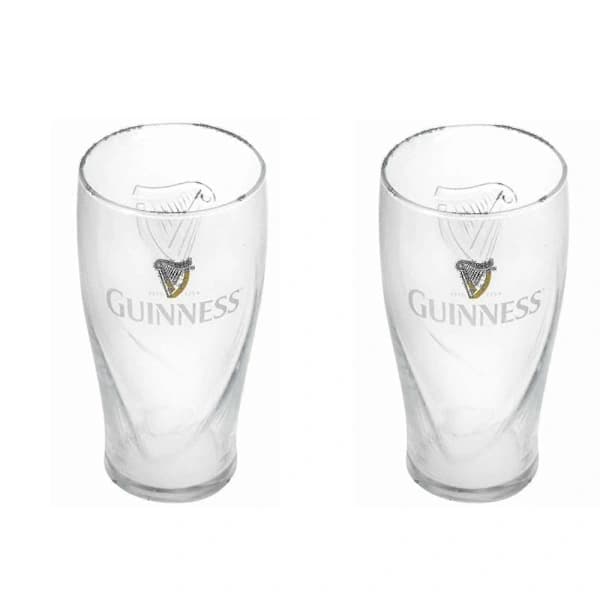 2 Guinness Pintglass