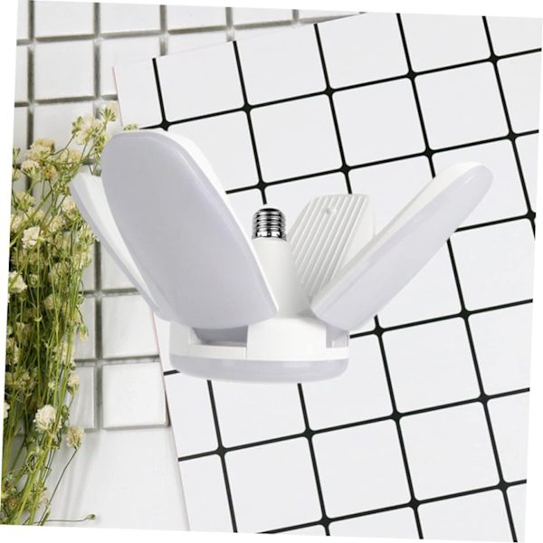 Deformerbar LED Garasje Verksted Arbeidslys Hjem Takarmatur Lampe 360 Grader Vinkeljusterbar Taklampe 50W 5400 Lumen