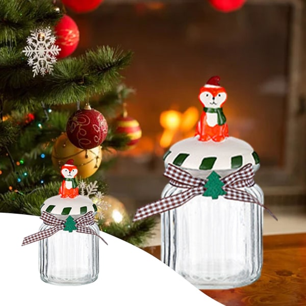 Juletræ Santa Slik Skål, 5,9 Tommer Slik Skål Til Slik, Nødder Og Potpourri, Fremstillet Af Fin Ler C