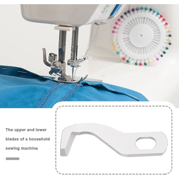 Overlock Knife, Upper & Lower Set, Fits Singer S14-68 S14-69 S14-77 S14-78 S14-79, Compatible with Pfaff Element 1450OL