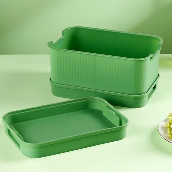 Seed Sprouting Kit with Drainage Holes and Drainage Tray, Upgraded Stackable Tray for Microgreens, Fresh Organic Bean Sprouts 1pc 1pc