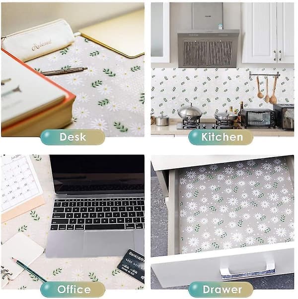 Kitchen Drawer Liners, Shelf Paper, Drawer Liners, Cabinet Liners, Non-Stick