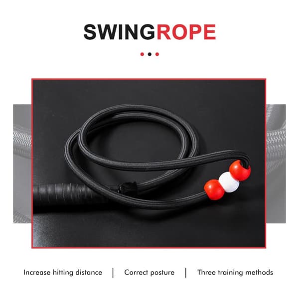 Swing Training Aid Rope Golf Swing Correction Tool Posture Movement Correction Indoor Training Equipment for Beginners