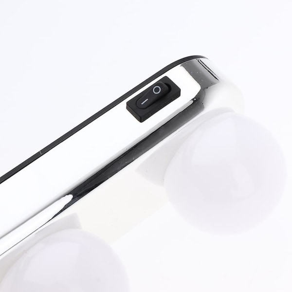 Led-peilivalo, langaton meikkipeilivalo 4 LED-lampulla ja imukupilla