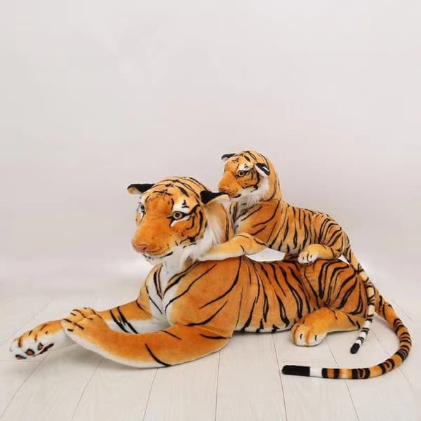 Big Cats Wild Realistic Plush 45cm (17.7 \") (Yellow Tiger)