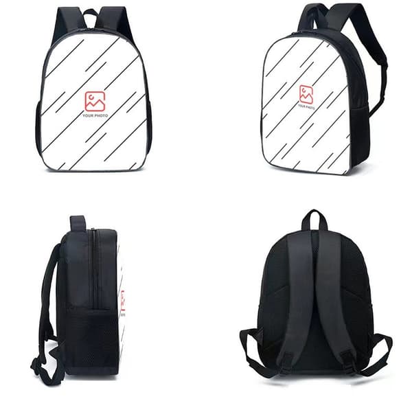 Stitch 3D Animation Cartoon Pattern Backpack Shoulder Bag-8