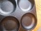 Hamburgerpanne - JOULLI - 4 hull - Non-stick - Aluminiumslegering - Egnet for alle kokeplater