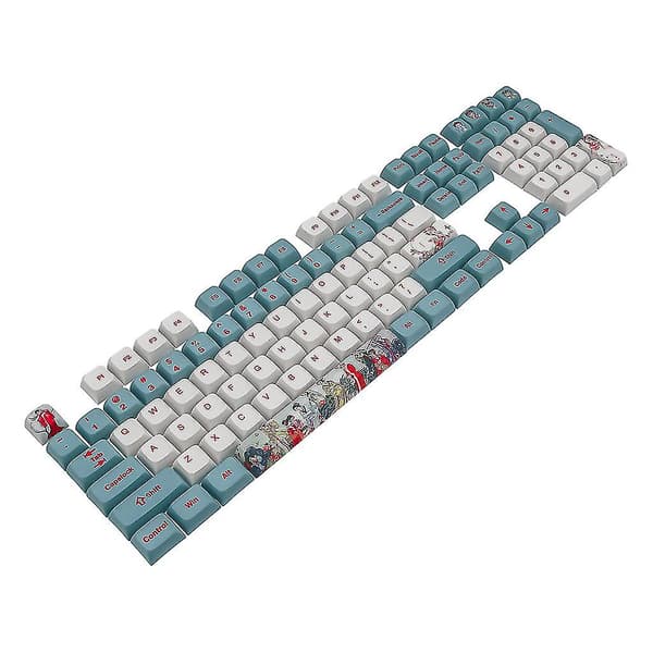 108 Keys Pbt Keycap Xda Profile Dye Sublimation Keycap For Mechanical Keyboard