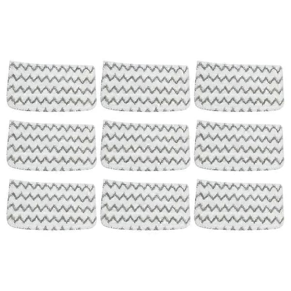 6 stk. dampmoppputer for Shark Euro Pro dampmopp S3501 S3601 S3550, mikrofiber halvsirkelformede vinklede puter