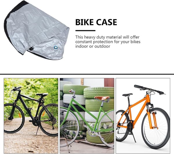 Polyester cykelovertræk Vandtæt cykelcover til foldecykler med støv- og regnbeskyttelse