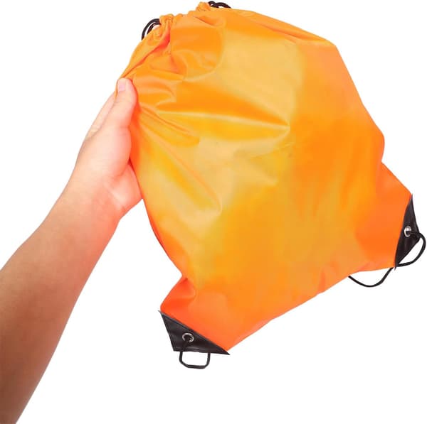4-pack dragskoväskor i bulk, sportryggsäckar i polyester, lätta resväskor för camping, simning, skola med blandade färger