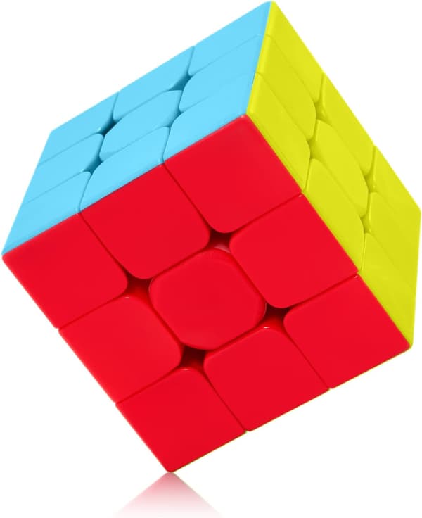 Speed Cube: Professionell 3x3x3 Speed Cube - Snabb och Smidig Rotation -