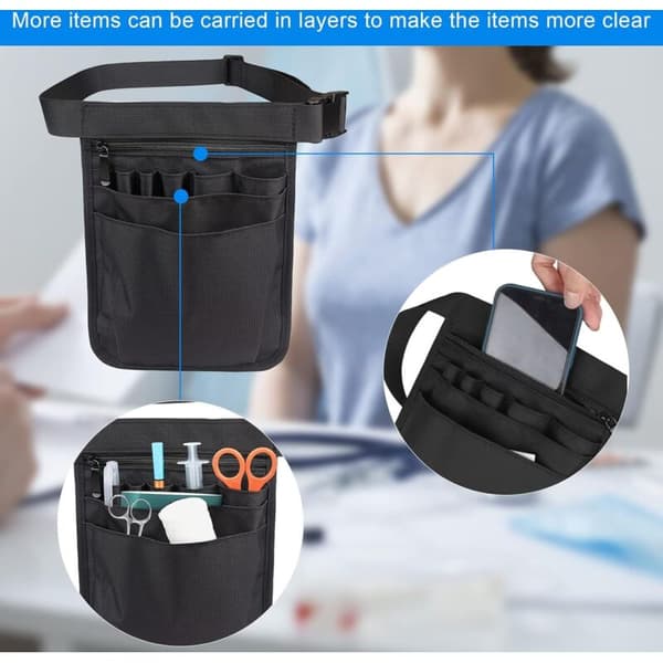 Nurse Bag, Multifunctional Tool Belt Bag, Tool Pouch, Tool Holder
