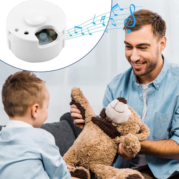 Voice Recorder for Stuffed Animals - 30 Seconds, Customizable, DIY Gift