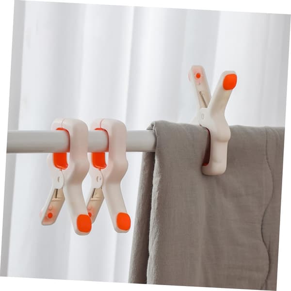 6-piece towel clips for chairs, beach towel clips, creative chair material design