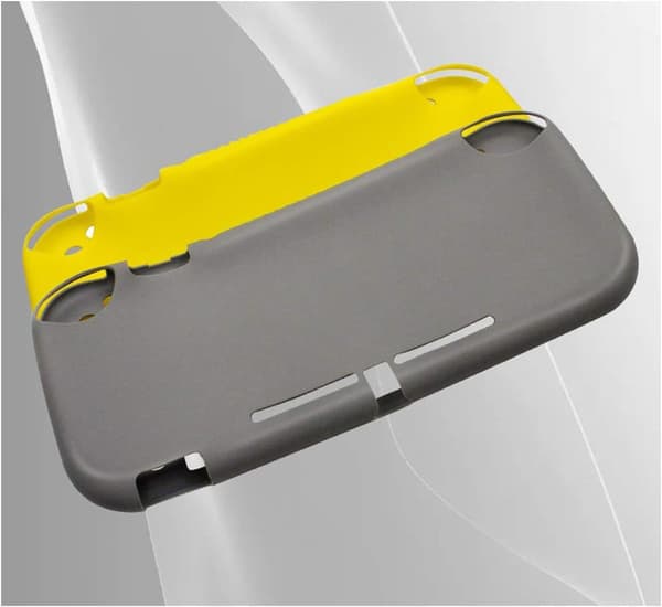 2 stk. etuier til Switch Lite beskyttende silikoneetui, etui til Switch Lite, gul og blå