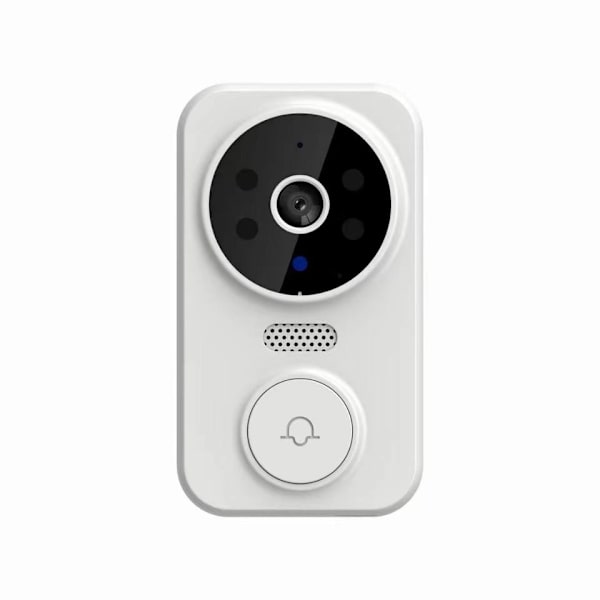 Smart Trådløs Fjernbetjening Videodørklokke Intelligent Visuel Dørklokke Hjem Intercom HD Nattesyn WiFi Sikkerhedsdør Dørklokke