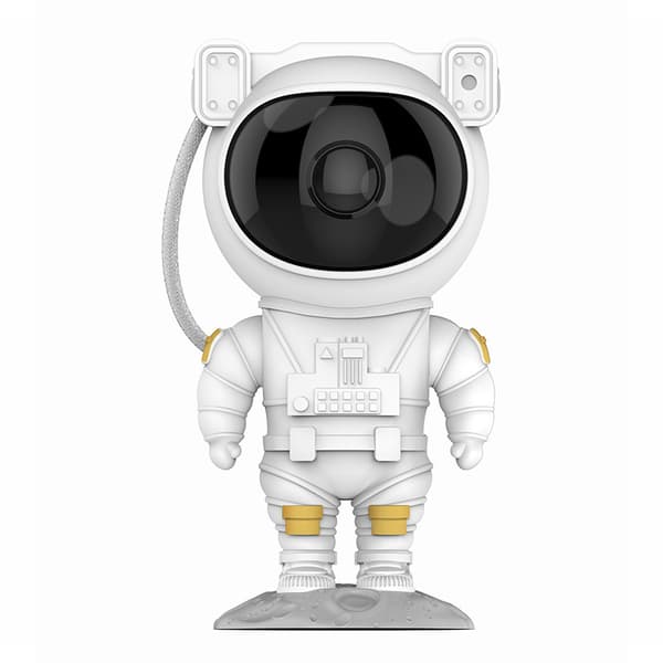 Astronaut Galaxy Projektor Stjernehimmel Nattlys (Hvit), Astronaut S