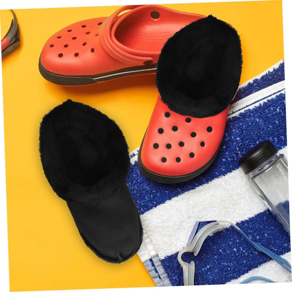 Removable Plush Liners for Women's Slippers Soft Warm Winter Inserts
