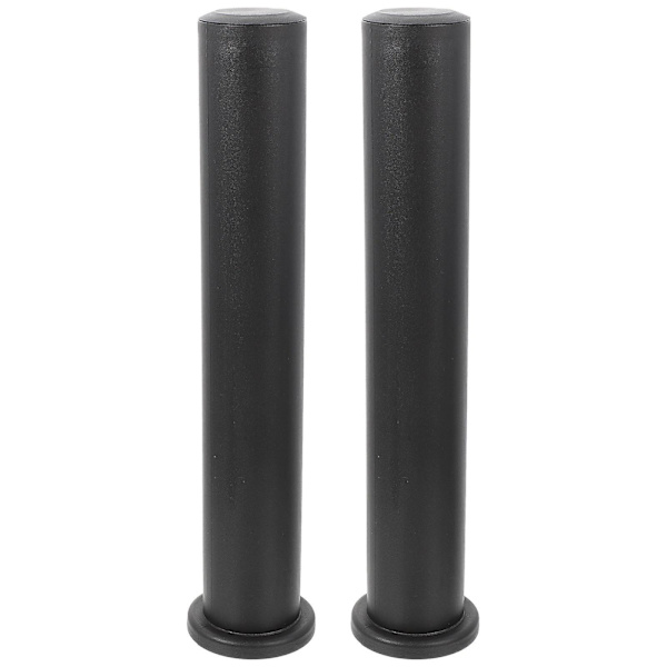 1 Set Anti-halk Barbellstavs-hylsa Plast Handtag Grepp för Skivstång Gym Skivstång Tillbehör Svart 30X6X5CM