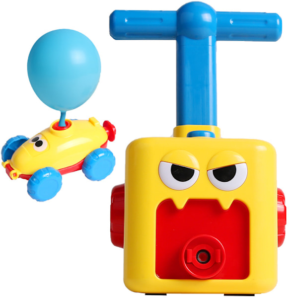 Launcher Toy Set, Balloon Toys for Kids, Inflatable Balloon Pump Racing Car, Balloon Car Toy with Pump Party Supplies