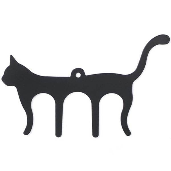 Musikkbokklipp Notersideholder Klipp for notestativ, søt katteformet metallmusikkbokmerke for piano