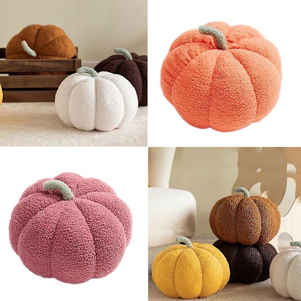 Søt Halloween-Pumpekin Pute Koselig Pumpekin Pute Pluss - Pumpekin Pute DekorSPurple pink