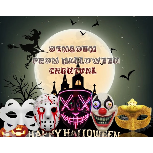 Maskeradmask, för par och män, Mardi Gras, Halloween Ball Mask, 2 delar