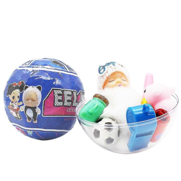 Ball Toys Bisarr 10-lagers Surprise Ball Set Ett ägg söt