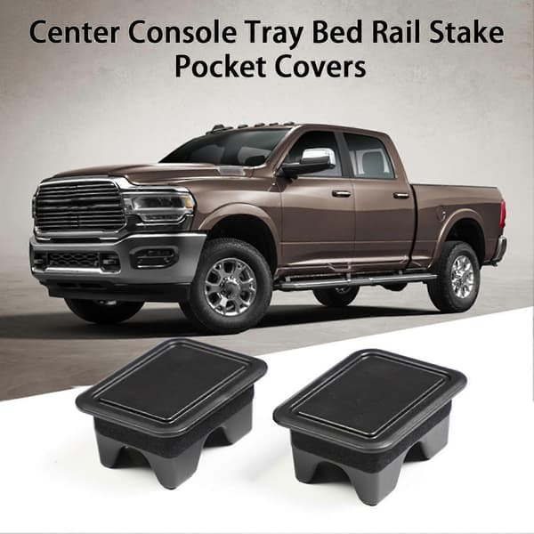 Mengxi 2 stk. Stake Pocket Covers Erstatning Biltilbehør Lastebiler Plan Stake Pocket Covers For Dodge Ram Ram 2019-2021 Plan