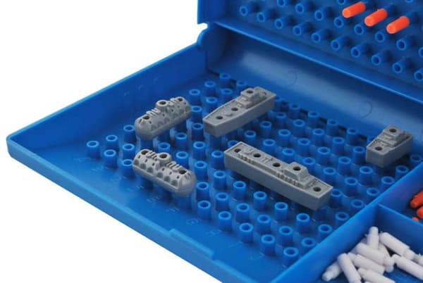 Battleship - Game / Strategy Game - Board Game Blue Blue Blå