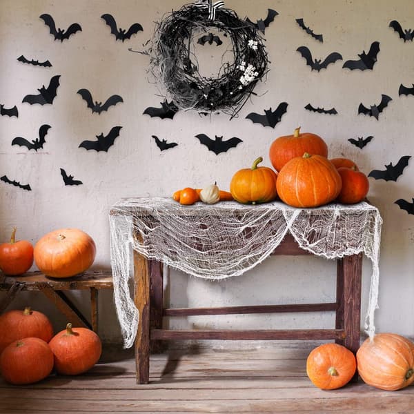 (Vit) Halloween Creepy Cloth, 32.8 x 2.6ft Halloween Dekor Drap