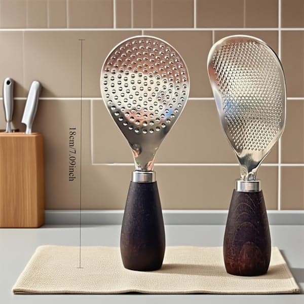 Rice Spatula Non-Stick Upright Serving Spoon for Rice Cooker, Essential Kitchen Utensil for Everyday Use