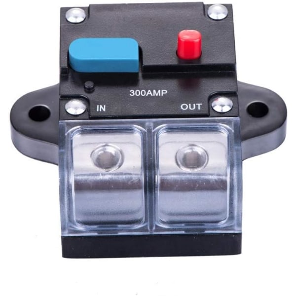 (300A) Sikringsholdere Inverter Circuit Breaker Car Audio Solar Energy Inline Circuit Breaker Sikring Inverter med vandtæt