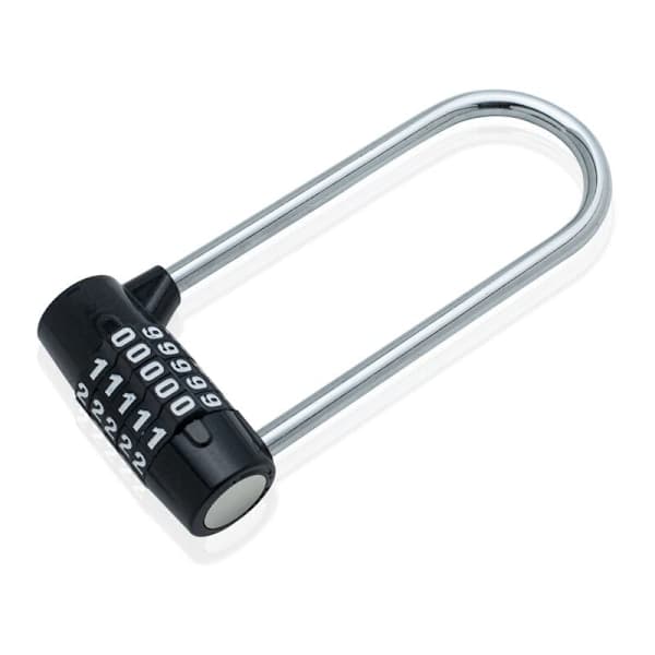 Combination Padlock - 5-Digit 148mm High Performance Easy to Use and Resettable for Lockers and Outdoor Use